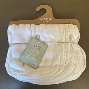 Modern Baby burping cloths